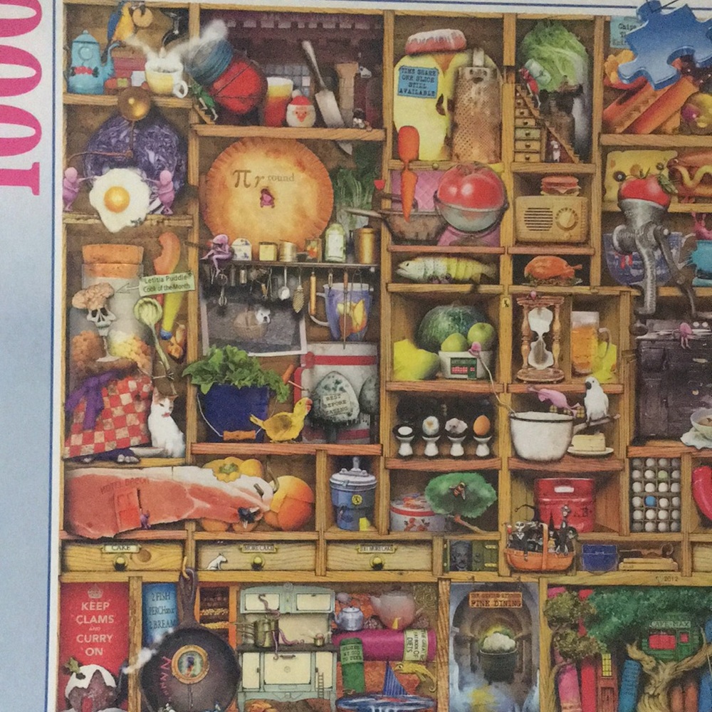 Ravensburger 1000 Piece Puzzle - Kitchen Cupboard, New in Package! - Picture 2 of 11